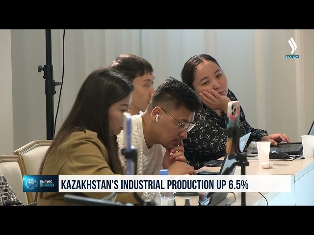 Саноатда ишлаб чиқариш ҳажми 6,5 фоизга ошди