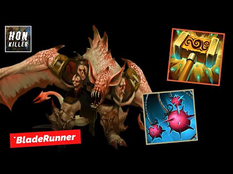 HoN Blood Hunter MOCK OF BRILLIANCE with SPIKED BOLA