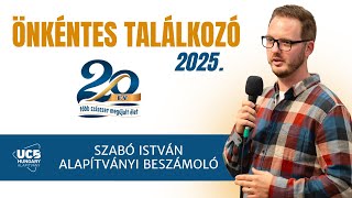 Szabó István  – Alapítványi beszámoló