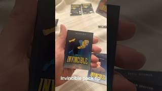 Invincible pack rip for gold! #invincible #invincibleedit #tradingcards #tradingcardgame #comics