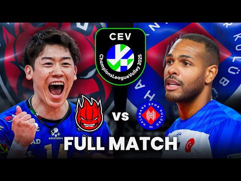 Perugia vs Halkbank | Full Match | CEV Champions League Volley 2025
