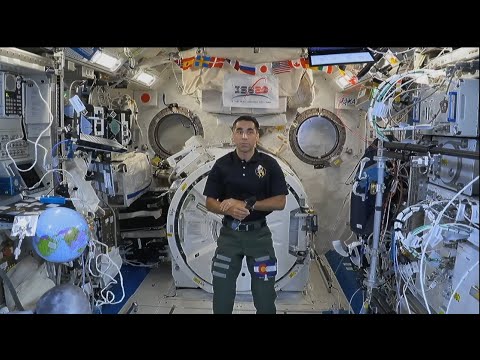 Expedition 66 Astronaut Raja Chari Answers Colorado Student Questions - Feb. 18, 2022