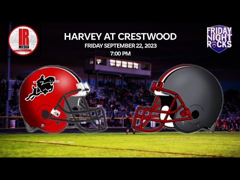 HARVEY RED RAIDERS @ CRESTWOOD RED DEVILS HS FOOTBALL 2023