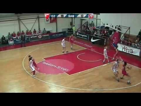 Crvena zvezda - Sabac 104:71 1ZLS 07 2016-2017