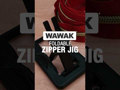 Foldable Zipper Jig at WAWAK