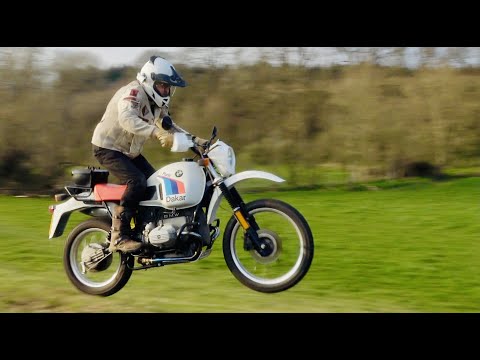 BMW R80 G/S Paris Dakar Testbericht. Die klassischen Motorräder, die die Dakar gewannen. Teil 2 v...