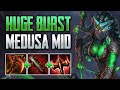 HARDEST HITTING HUNTER! Medusa Mid Gameplay (SMITE Conquest)
