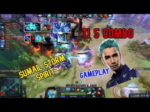Sumail Storm Spirit | ESL Birmingham Finals Game #4 | EG vs Secret [Player Perspective]