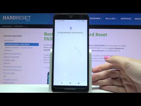 Cómo añadir y quitar una cuenta de Google en FairPhone 3 - configurar cuenta de Google