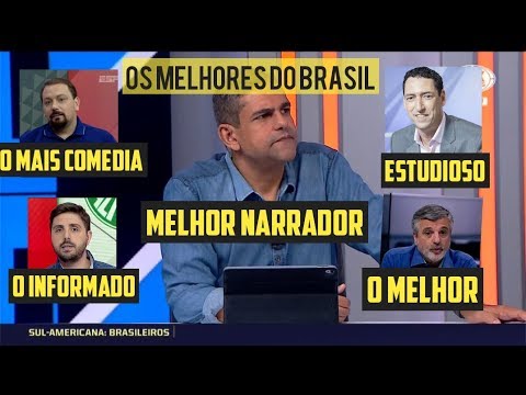OS 10 MELHORES JORNALISTAS ESPORTIVOS DO BRASIL:ALÊ OLIVEIRA,PVC,PASCOAL E +