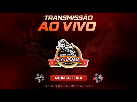CAJOBI-SP 2025 | QUINTA-FEIRA (AO VIVO)