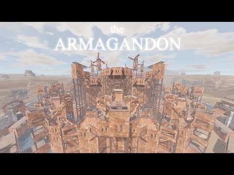 THE ARMAGANDON v2 - LARGE Rust Clan Base | Funnel, Mountain Roof & China Wall | Base Guide 2023