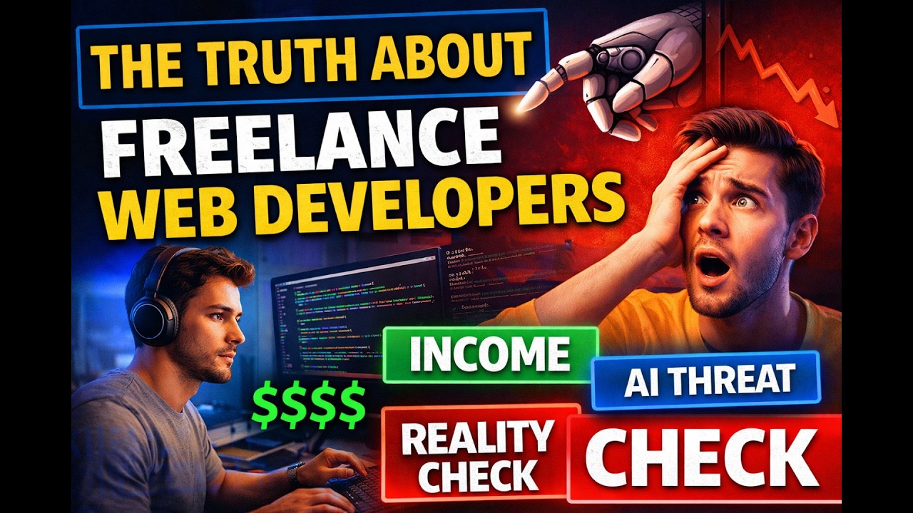 Freelance Web Developers Explained (Income, Projects, Risks & AI Future)