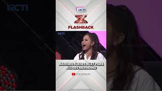 Download lagu NADHIRA SUKSES!! Buat Para Judges Menikmati Penampilannya #xfactorindonesia #shorts mp3