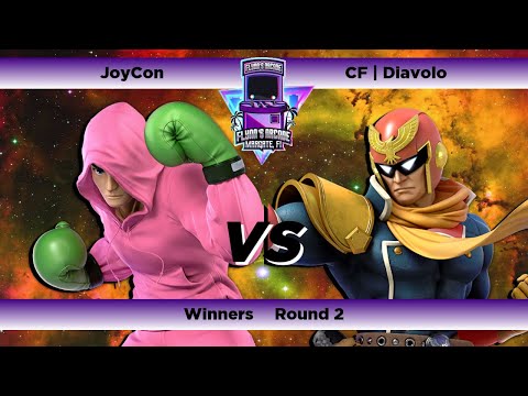 Flynn's Arcade 055 Winners Round 2 - JoyCon (Little Mac) Vs CF | Diavolo (Captain Falcon) Ssbu