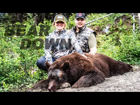 BEAR SHOT AT 50 YARDS!!! | SPRING BEAR HUNTING