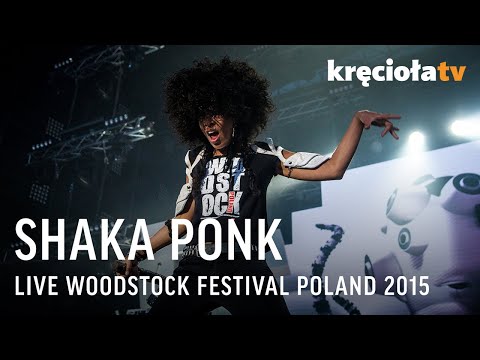 Shaka Ponk LIVE Woodstock Festival Poland 2015 [FULL CONCERT]