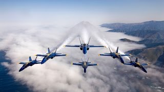 US Navy Flight Demonstration Squadron The Blue Angels to Fade -Alan Walker