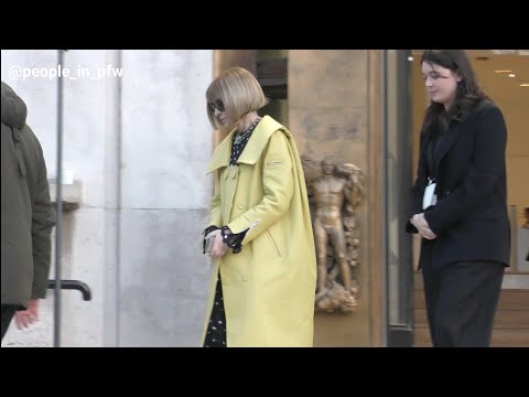 Anna Wintour - Paco Rabanne Fall Winter 2023/2024 fashion show in Paris - 01.03.2023