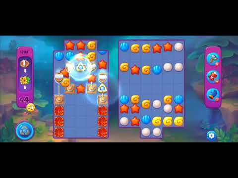 Fishdom Super Hard Level 12031 (with Double Lightning Booster) @choraelmin