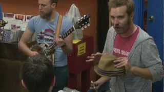Red Wanting Blue performs "White Snow" at Shake It Records in-store