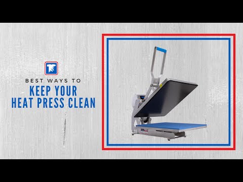 Tips of cleaning heat press