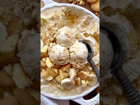 Banana Pudding Ice Cream!