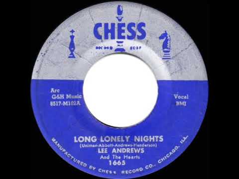 1957 HITS ARCHIVE: Long Lonely Nights - Lee Andrews and The Hearts