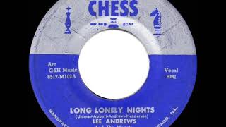 1957 HITS ARCHIVE: Long Lonely Nights - Lee Andrews and The Hearts