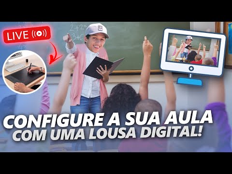 COMO FAZER AULAS ONLINE COM LOUSA DIGITAL? (LIVES PARA PROFESSORES!)