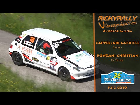OBC CAPPELLARI - RONZANI // 36° Rally Bellunese 2021 // P.S.2 Cesio
