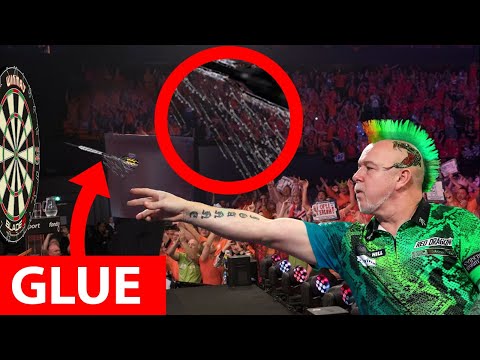 Darts Players Cheating During A Match