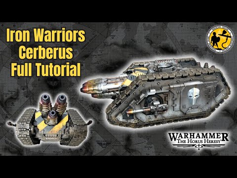 Warhammer: The Horus Heresy | Iron Warriors Cerberus  | Full Tutorial With Weathering 