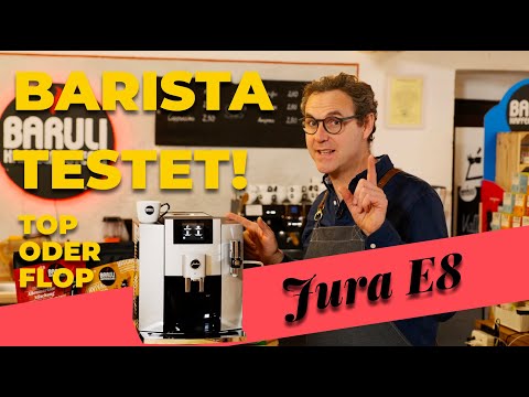 Setting up the Jura E8 correctly! Barista tests fully automatic coffee machine.
