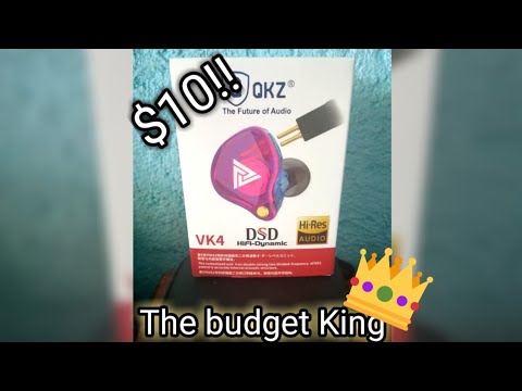 QKZ VK4 - The budget king!! - Unboxing and review
