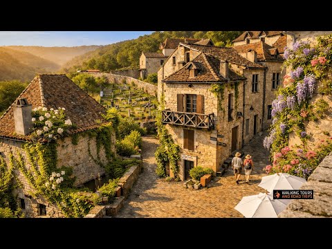 Is This France’s Most Beautiful Village? Saint-Cirq-Lapopie - 4K Medieval Walking Tour
