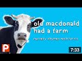 Old MacDonald had a Farm with lyrics | classic ...