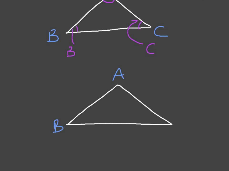 Further Trigonometry : Labelling Triangles Correctly