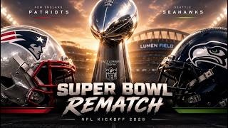 SUPER BOWL REMATCH 🔥 PATRIOTS vs SEAHAWKS LIVE | REVENGE GAME | NFL KICKOFF 2026