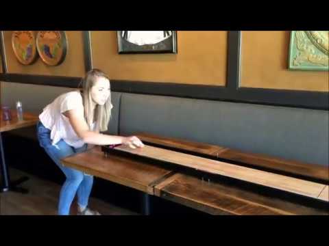 Tabletop Shuffleboard Game