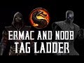 Mortal Kombat 2011 Ermac And Noob Saibot Tag Ladder No Matches Rounds Lost Commentary