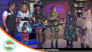 Pasarela de disfraces con OV7 | Fiu Fiu | Hoy