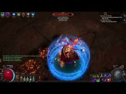 POE 3.17 SSF Dark Pact Skeleton - Searing Exarch