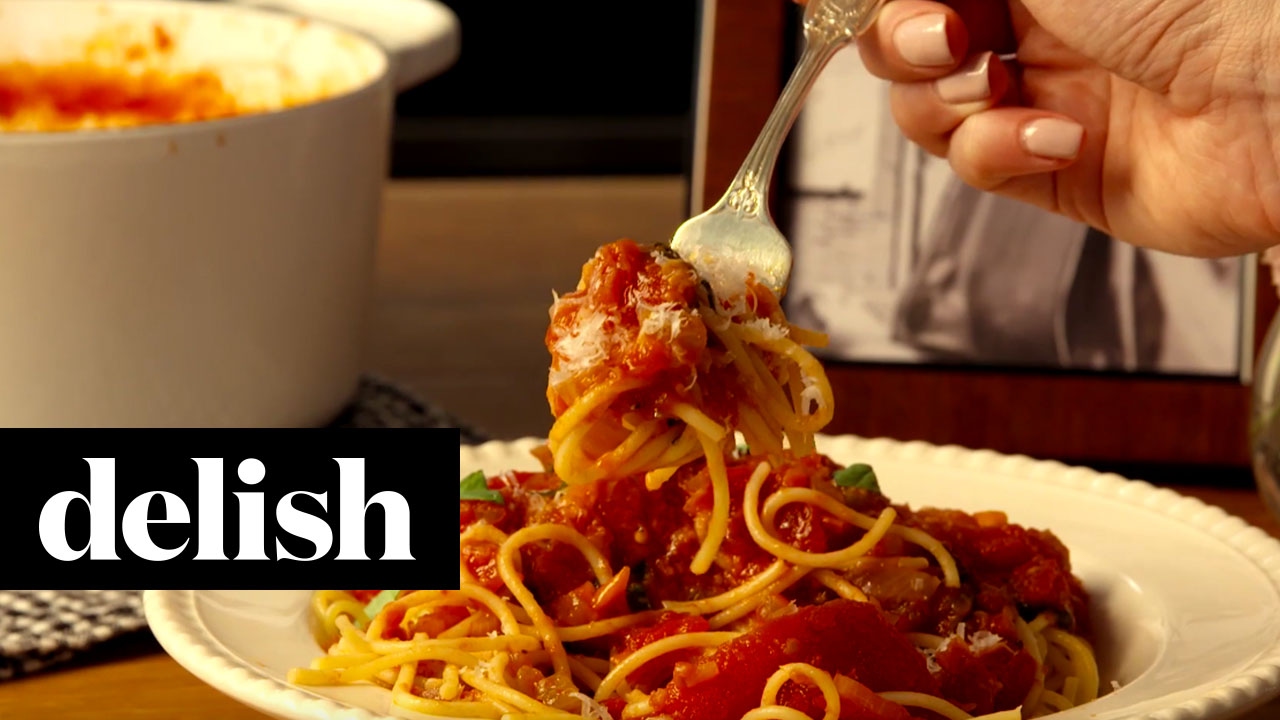 Audrey's Spaghetti | Delish thumnail