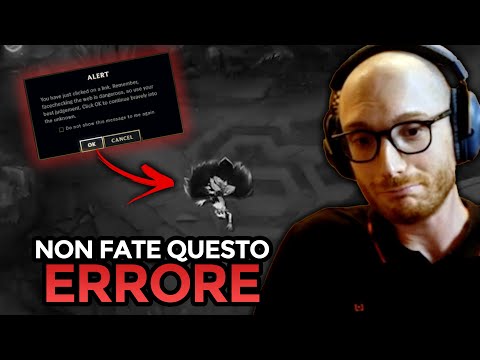 IL PIÙ GRANDE ERRORE DELLA MIA CARRIERA, NON CASCATECI ANCHE VOI