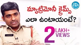 Download lagu మ్యాట్రిమోనీ క్రైమ్స్ ఏలా ఉంటాయంటే? - Cyber Crime SI Madan Kumar Goud ||Crime DiariesWith Muralidhar mp3