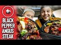 Eating Panda Express' *NEW* Black Angus Pepper Steak Bowls