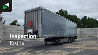 Semiremorcă cu prelată cortina Krone SD Palletenkasten Lift Axle de vânzare - Imagine 4 | Autoline RO Semiremorcă cu prelată cortina Krone SD Palletenkasten Lift Axle | Imagine 4 - Autoline