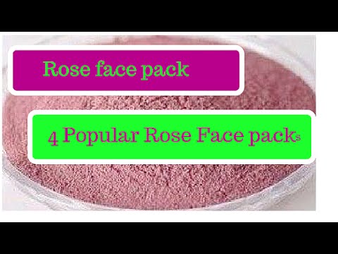 4 ways to make rose powder face mask/rose powder benefits & ...