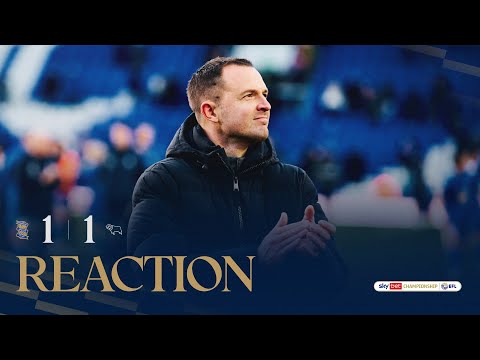 Reaction | Chris Davies | Birmingham City 1-1 Derby County